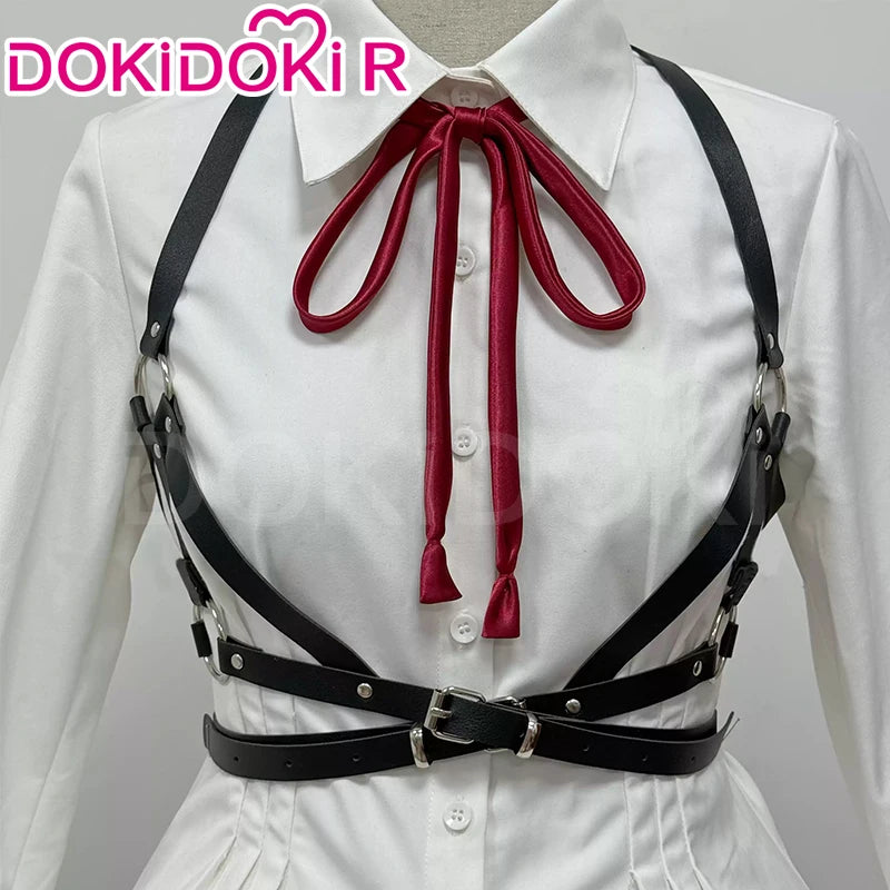 IN STOCK Akiyamaa Mizuki Mikuu Cosplay Costume Game Cosplay【XS-2XL】DokiDoki-R Women White Lolita Dress Mizu5 Cosplay Plus Size