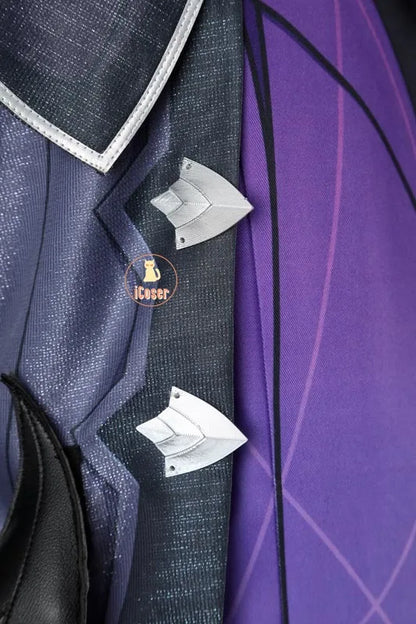 Genshin Impact Durin Cosplay Costume Wig Uniform Headwear Wings Festival Halloween Party for Women Men Girls Role Play Outfit