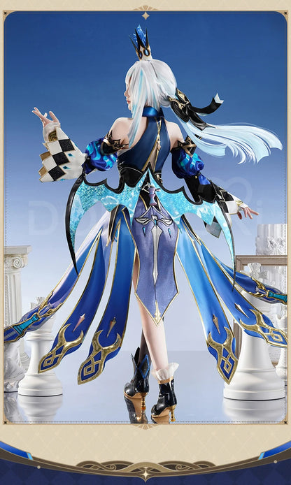 Cerydra Cosplay Costume Game Honkai: Star Rail【S-2XL】DokiDoki-SR HSR Women Halloween Dress Cosplay Cerydra Wings Wig Plus Size