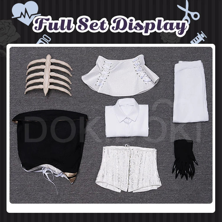 IN STOCK Kitagawa Marin Cosplay Costume Anime【S-2XL】DokiDoki-R Women Halloween Costume Marin Angel Haniel Cosplay Plus Size
