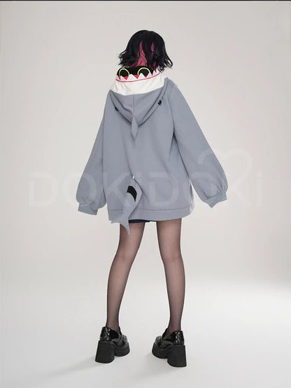 IN STOCK Eous Sharkboo Bangboo Luckyboo Doujin Cosplay Costume Game Zenless Zone Zero【S-3XL】DokiDoki-R Women Hoodie Plus Size