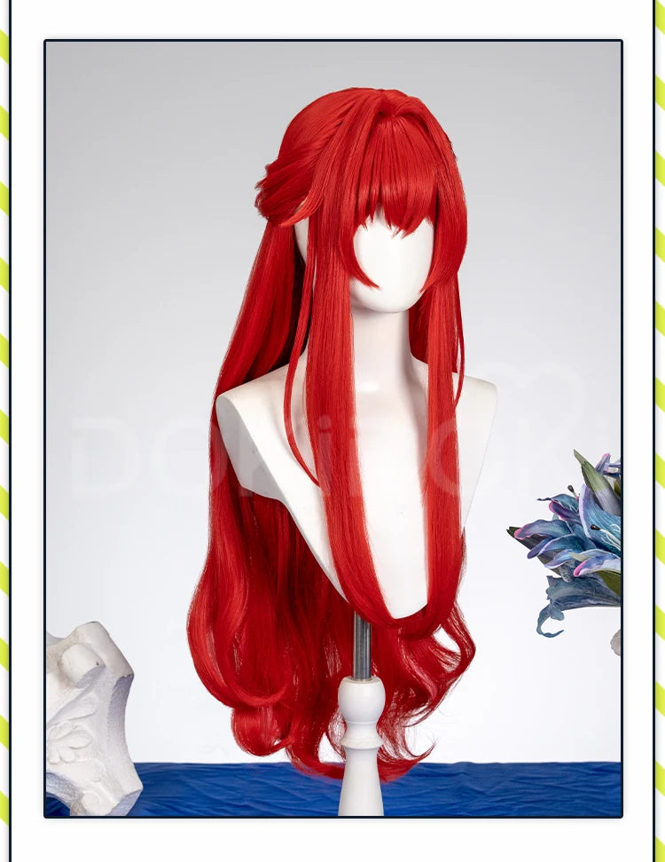 IN STOCK Tribbie Wig Cosplay Game Honkai: Star Rail Cosplay DokiDoki Wig Women 100cm Tribbie Tribios Free Wig Cap