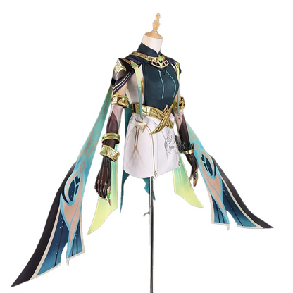 Genshin Impact Nefer Adult Cosplay Costume Set Polyester S-XXXL