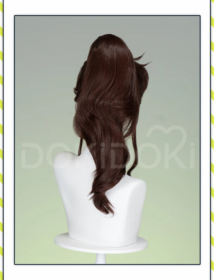 IN STOCK Chibii Usaa Tsukinoo Usagii Kinoo Makotoo Kaiouu Michiruu Wig Anime DokiDoki Cute Ponytail Hair Free Cap