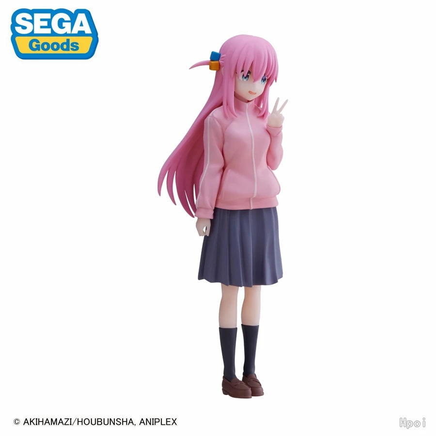 16cm BOCCHI THE ROCK! Anime Figure Gotoh Hitori Action Figure Guitarist Girl Figure Desktop×Decorate Collections Model Doll Toys
