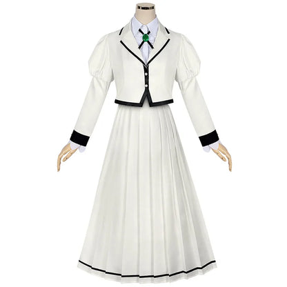 Anime Rock Is A Lady's Modesty Otoha Kurogane Cosplay Costume Wig JK Skirt Lilisa Suzunomiya Halloween for Women Carnival iCoser