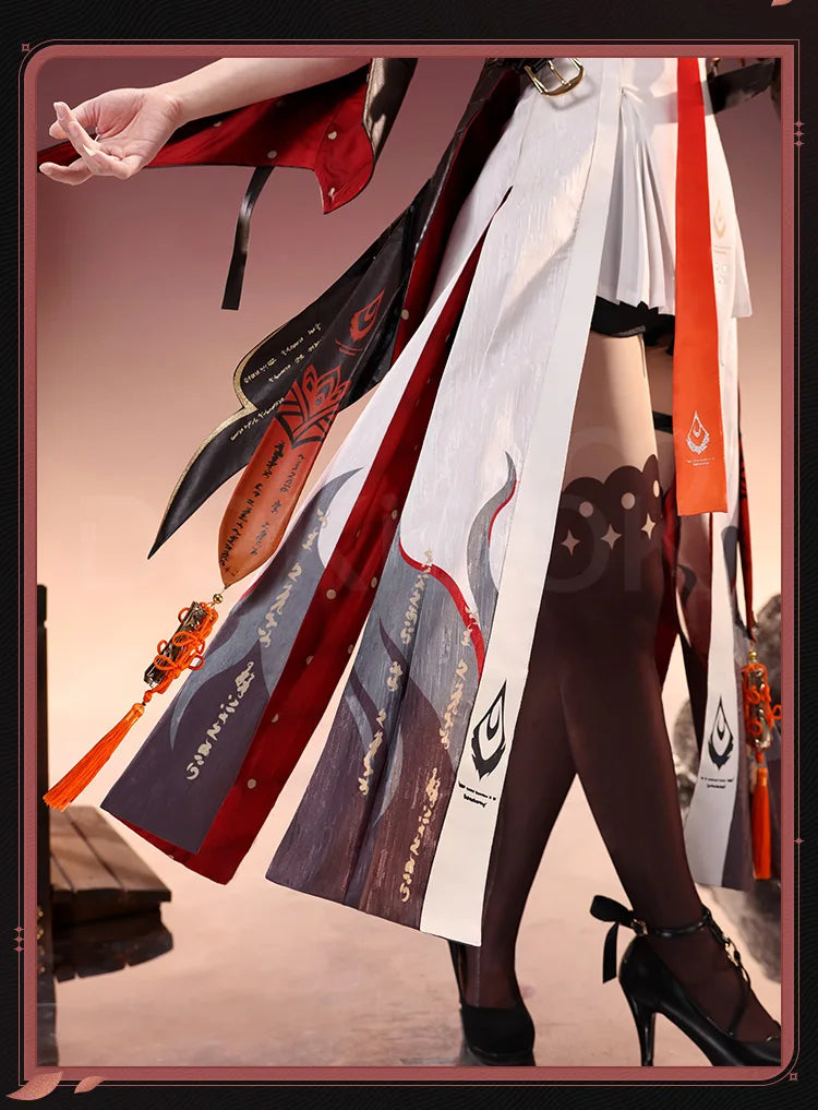 IN STOCK Changli Cosplay Costume Game Wuthering Waves DokiDoki-SR Women Costume Changli Cosplay Metal Accessories