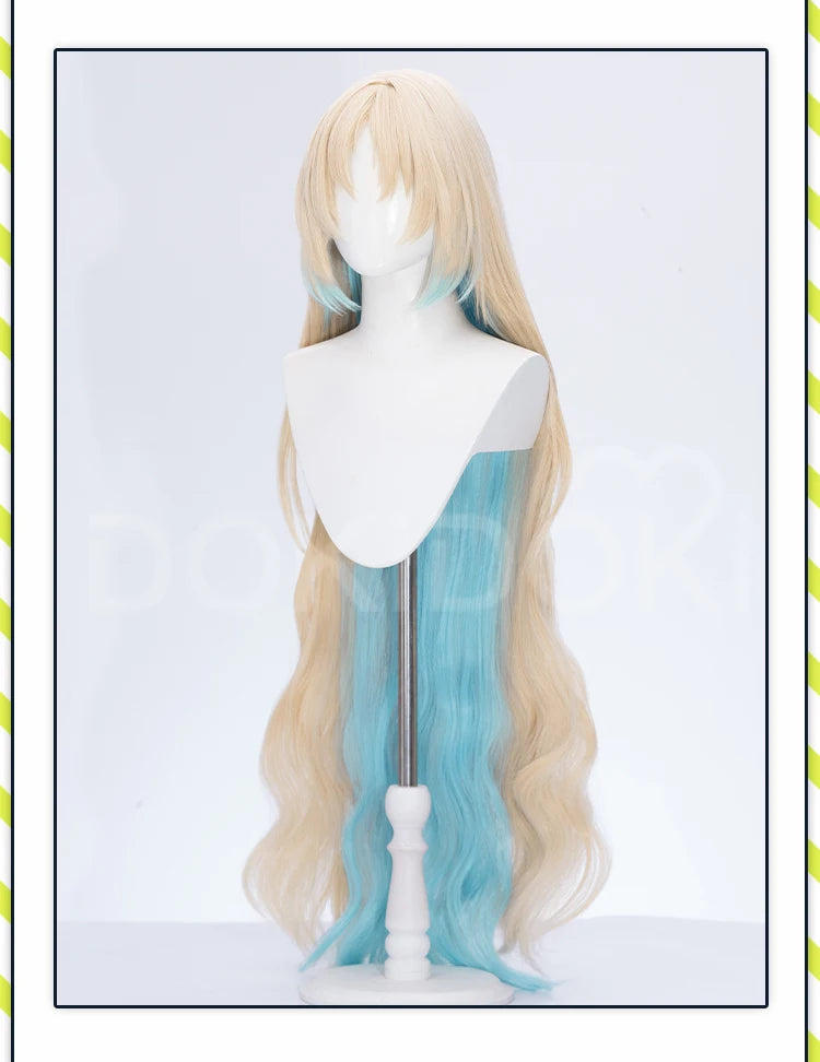 IN STOCK Augusta Cantarella Cartethyia Fleurdelys Iuno Wig Game Wuthering Waves DokiDoki 100cm Wig Cantarella Cosplay Free Cap