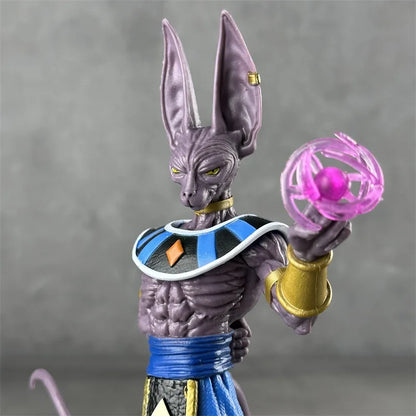 30cm Dragon Ball Z Figures Super God of Destruction Beerus Action Figures Collection Decoration Model Statue Toys Birthday Gift