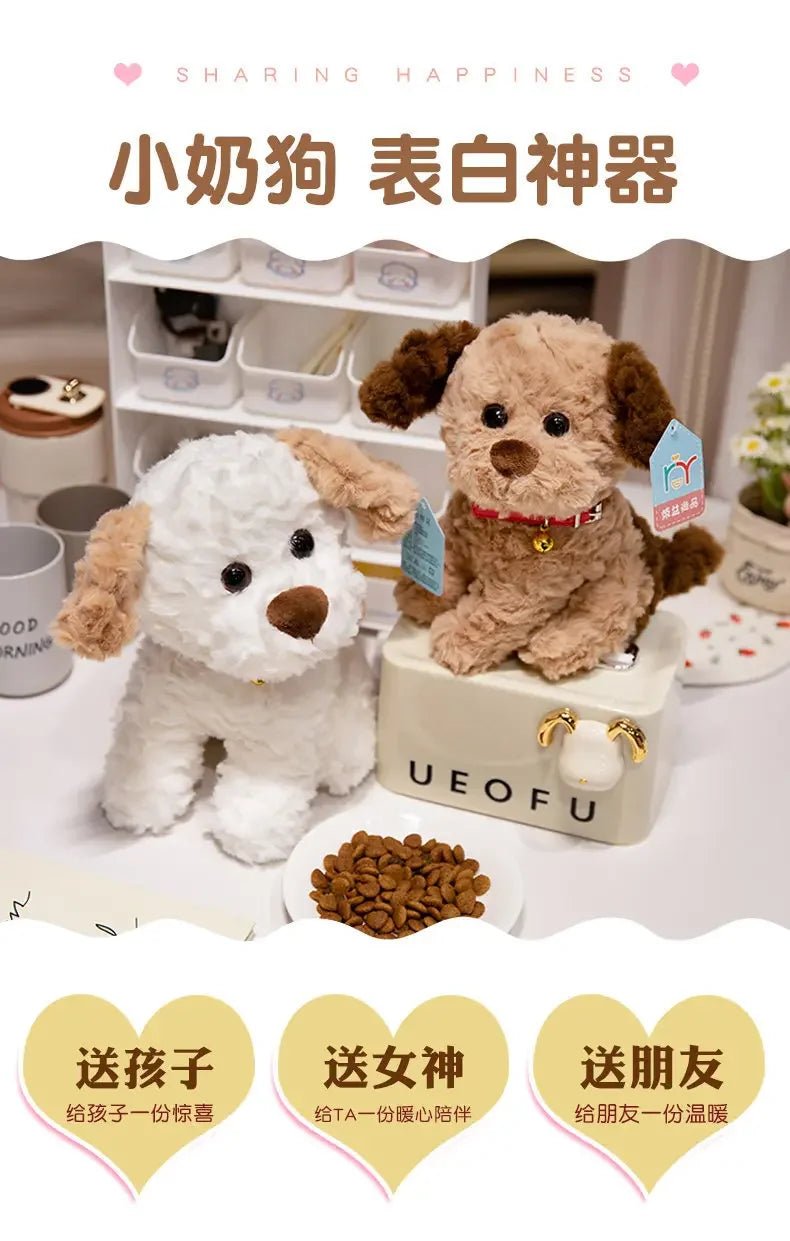 Cute Dog Plush Toy Soft Kawaii Puppy Doll Cartoon Animal Corgi Shiba Inu Pug Dog Stuffed Pillow Children Birthday Christmas Gift