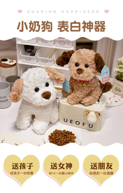 Cute Dog Plush Toy Soft Kawaii Puppy Doll Cartoon Animal Corgi Shiba Inu Pug Dog Stuffed Pillow Children Birthday Christmas Gift