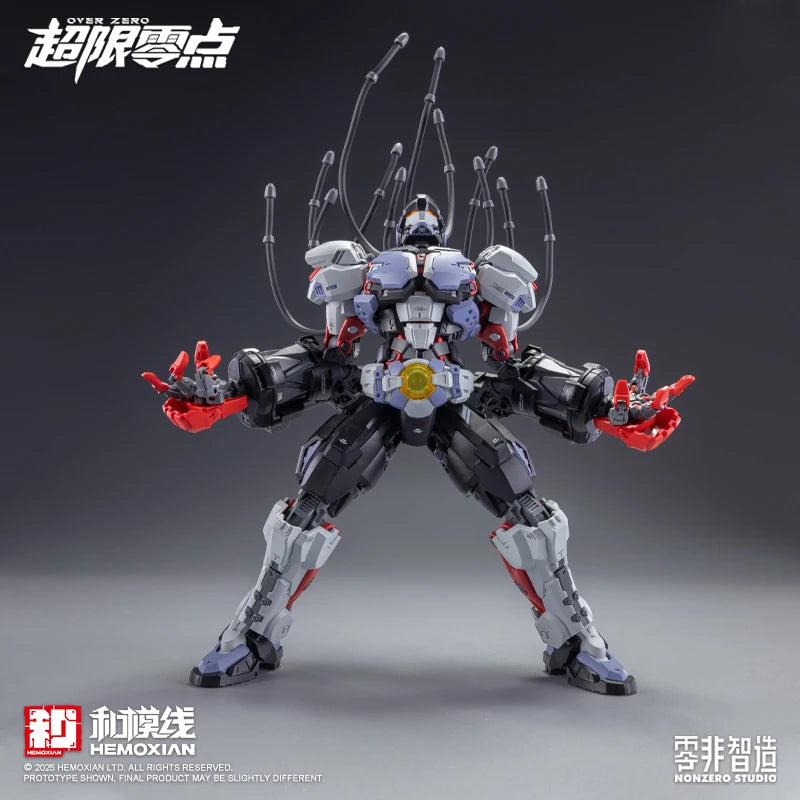 Moline Official Licensed Transcend Zero Wave 3 Boxer Baki Assembled Model Kit Room Decor Collectible Gift For Boys Movable Model