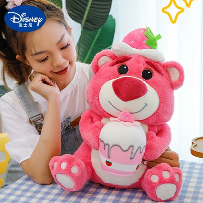 45/60/90cm Super Big Size Lotso Kawaii Disney Anime Plush Stuffed Doll Cartoon Decoration Plush Pillow Children's Holiday Gifts