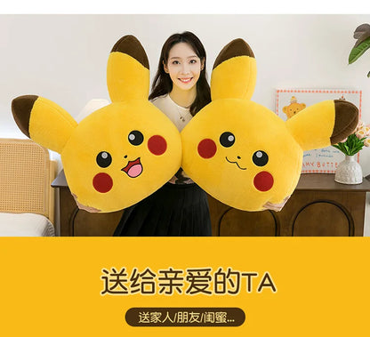 90cm Super Big Size Pokemon Pikachu Anime Plush Stuffed Doll Kawaii Room Decorated with Plushies Pillow Holiday Gifts