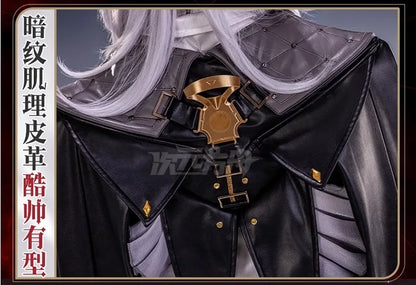 iCoser Wuthering Waves Zani Cosplay Costume Wig Uniform Headwear Tail Earrings Rinascita Halloween Party for Women Carnival Prop