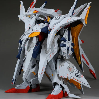JUJIANG HG RX-105 XI RX-104FF Penelope 1/144 Scale Plastic Assembly Model Action Figure Toy for Hobbyists Collection