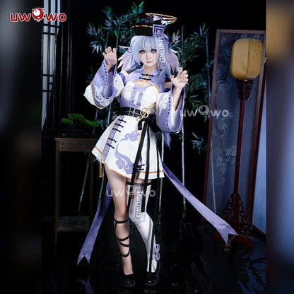 PRE SALE UWOWO Robin Cosplay Game Honkai Star Rail Fanart Robin Jiangshi Chinese Zombie Cosplay Costume Halloween Costume
