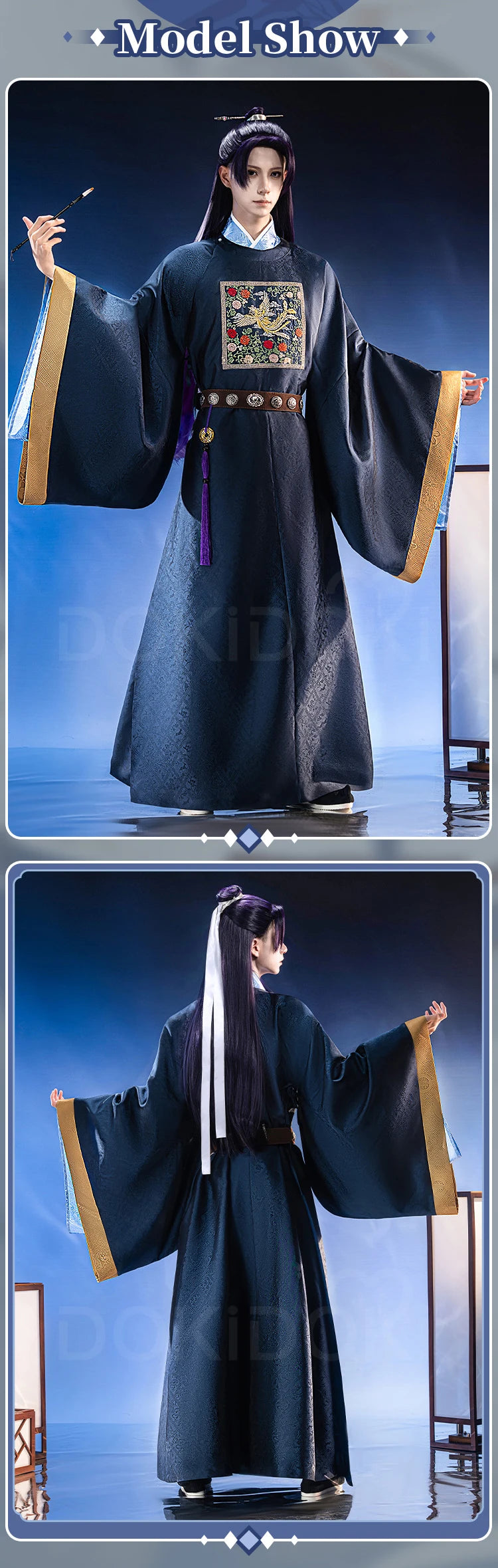 Jinshi Cosplay Costume Anime The Apothecary Diaries【S-3XL】DokiDoki-SR Men Costume Jinshi Halloween Maomao Cosplay Plus Size