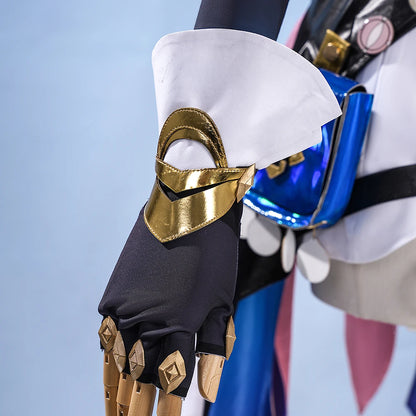 Honkai Star Rail Cipher Cosplay Costume Wig Uniform Jumpsuit Cifera Leggings Tail Props Halloween Party for Women Girls Carnival