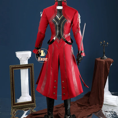 Honkai Star Rail Fate Archer Cosplay Costume Wig Uniform Coat Outfit Festival Halloween Party for Women Girls Carnival iCoser