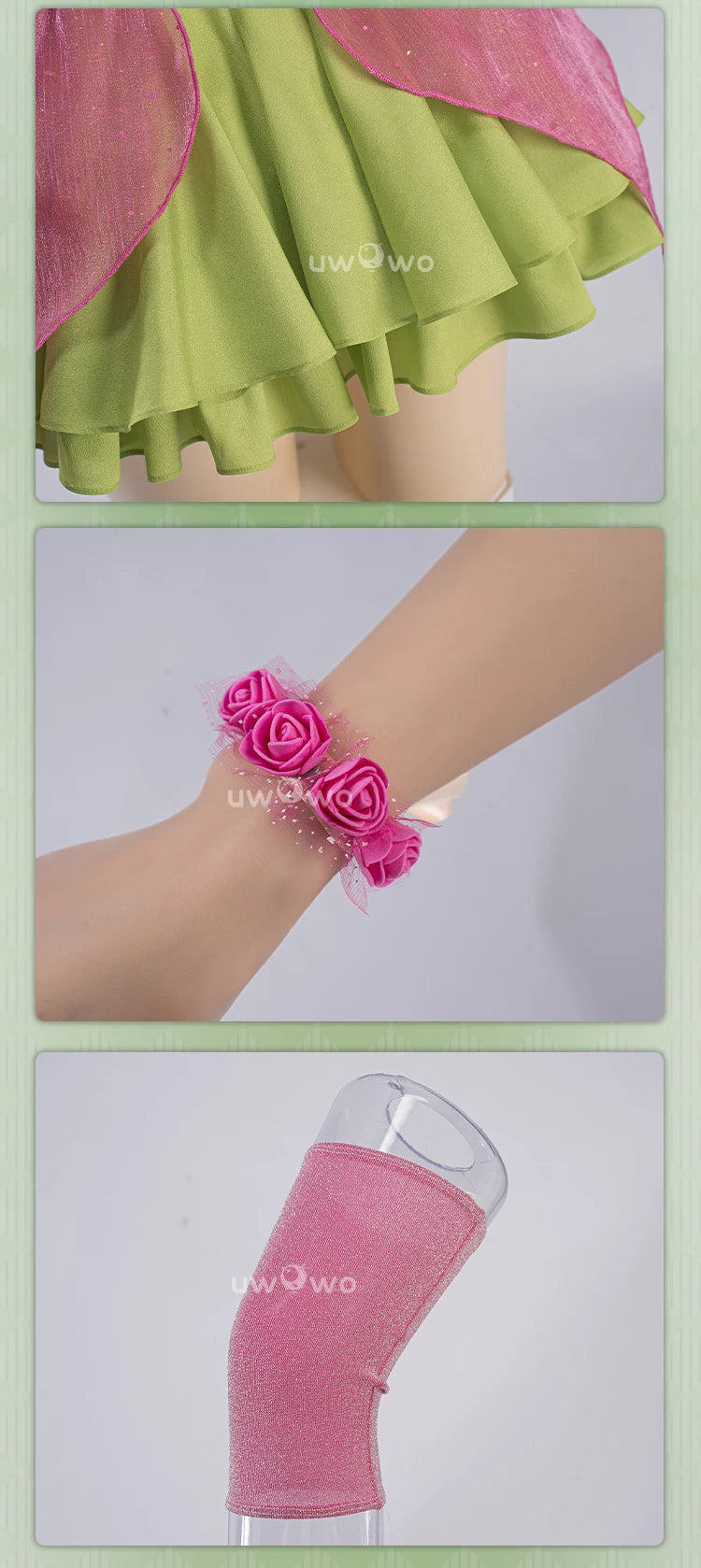 PRE SALE UWOWO Flora Cosplay Anime Flora S4 Fairy Club Transformation Cosplay Costume S-3XL Halloween Costume