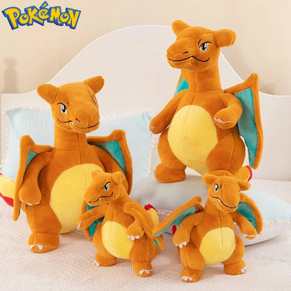 35/45/60CM Big Size Pokemon Charizard Plush Cartoon Anime Plushies Soft Doll Pillow Kawaii Stuffed Plushie Ornament Gift for Kid