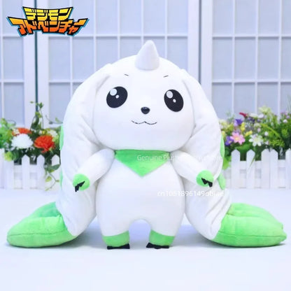 45cm Big Size Digital White Lop Mona Anime Plush Stuffed Doll Kawaii Room Decoration Plushies Pillow Ornaments Holiday Gifts