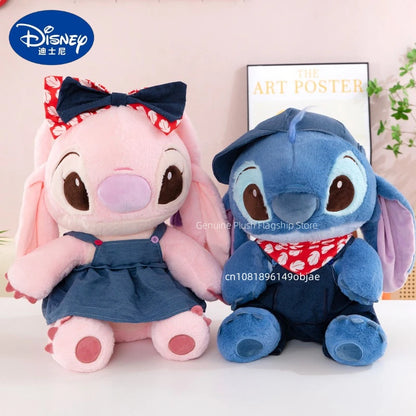 35/50/65cm Big Size Stitch Disney Anime Plush Stuffed Doll Kawaii Room Decoration Plushies Children Pillow Ornament Holiday Gift