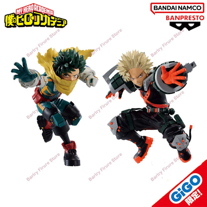 Bandai Banpresto My Hero Academia Izuku Midoriya Katsuki Bakugo 9-13cm PVC Model
