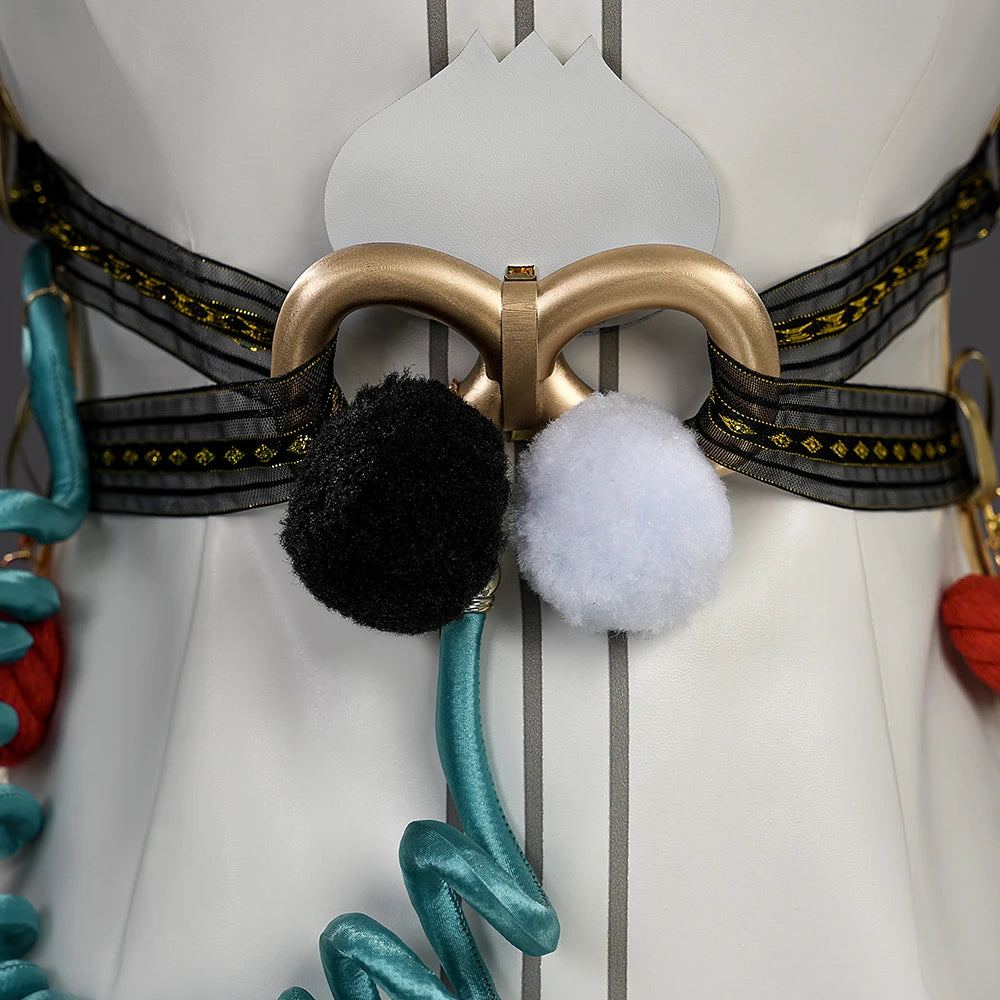 Zenless Zone Zero Dialyn Cosplay Costume Wig Uniform Earrings Headwear Krampus Compliance Authority Halloween Party for Women