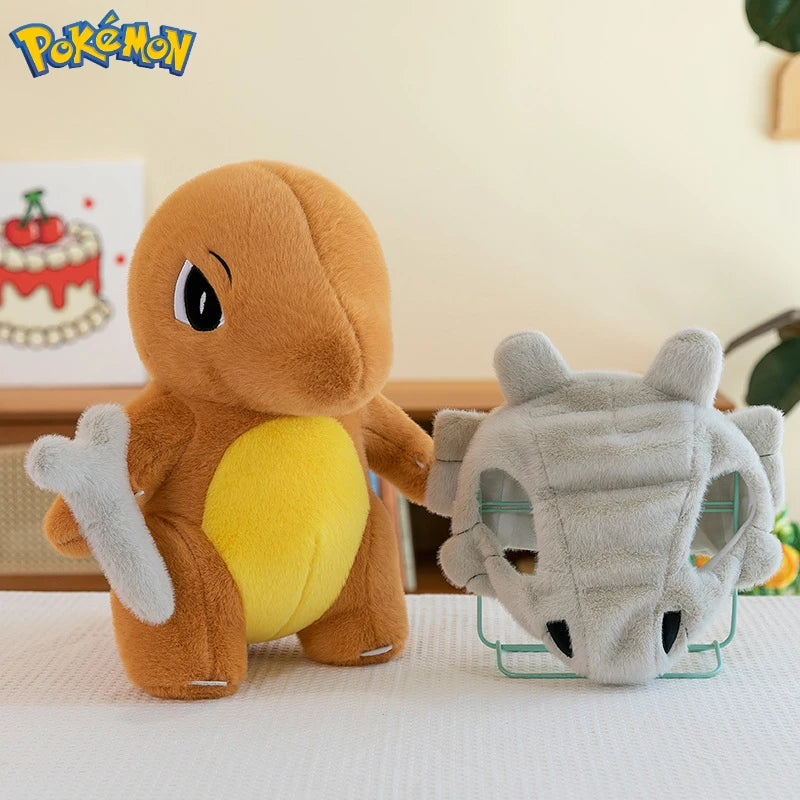 45/70CM Pokemon Cubone Plushies Cartoon Anime Stuffed Kawaii Ornament Comfortable Soft Doll Children's Toys Peluche Gift