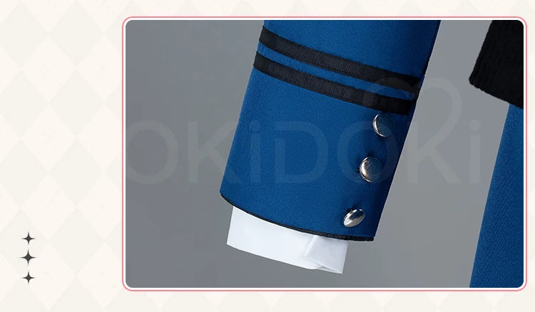 Ciel Phantomhive Cosplay Anime Cosplay【S-2XL】DokiDoki-N Ciel Cosplay Men Uniform Costume Plus Size