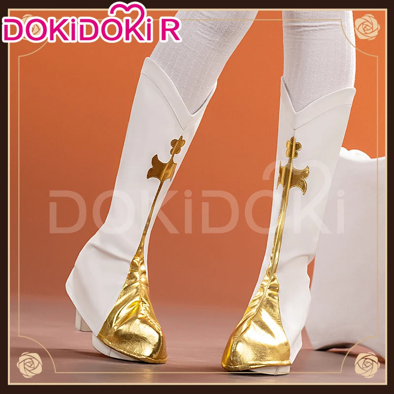 Tomoee Mamii Cosplay Costume Anime Cosplay DokiDoki-R Women Cute Dress Costume Tomoee Mamii Cosplay Crown