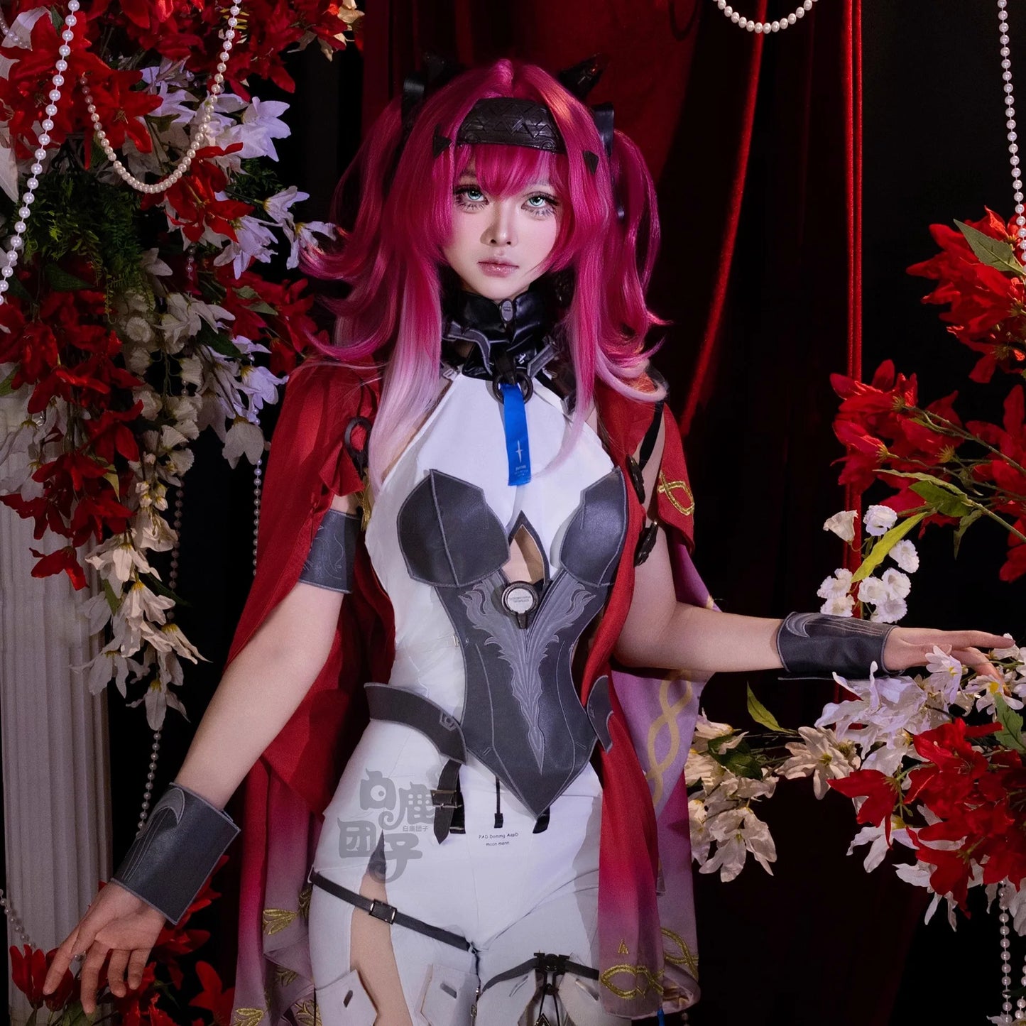 Wuthering Waves Lupa Cosplay Costume Wig Bodysuit Earrings Tail Headwear Halloween Party for Women Girls Carnival Props iCoser