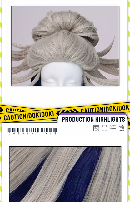 Tamsy Amo Riyo Wig Anime Gachiakuta DokiDoki Men 100cm Long Hair Amo Empool Caines Tamsy Cosplay Heat Resistant Wig Free Cap