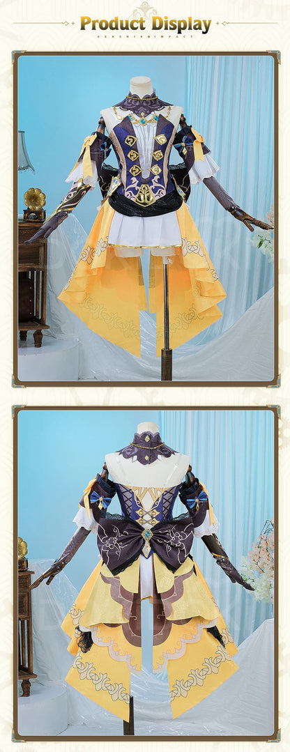 IN STOCK Furina Navia Focalors Cosplay Costume Game Genshin Impact【XS-3XL】DokiDoki-N Women Cosplay Fontaine Furina Plus Size