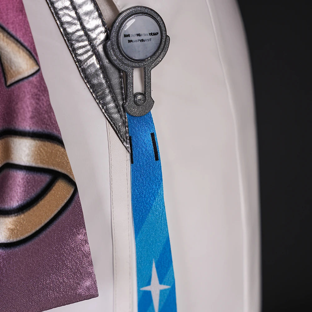 Wuthering Waves Lupa Cosplay Costume Wig Bodysuit Cloak Earrings Tail Headwear Leggings Halloween Party for Women Girls iCoser