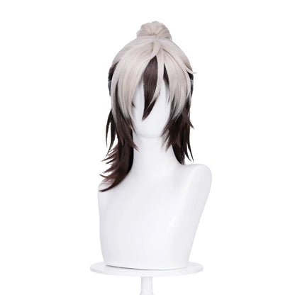 IN STOCK Rei Wig Game Nu: Carnival DokiDoki Men Long Hair Rei Cosplay High Heat Resistant Hair Free Wig Cap