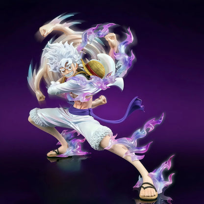 19cm/7.48in Anime One Piece Luffy Figure Gear 5 Luffy Action Figure Collection Model Toy Gift