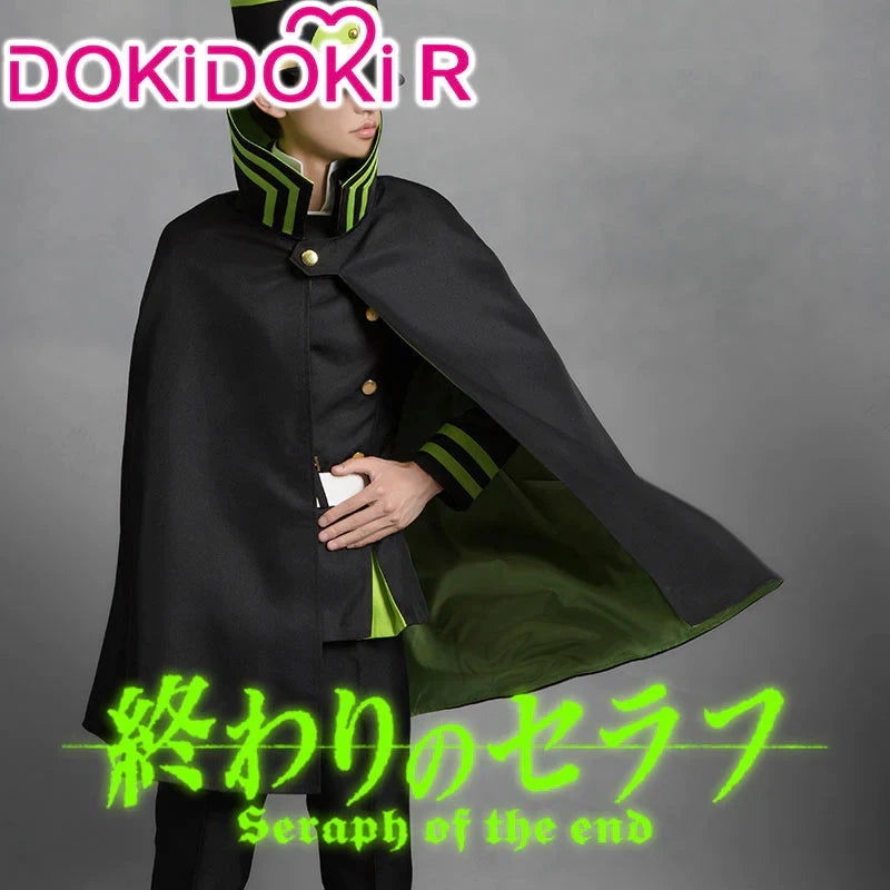 IN STOCK Yuichiro Hyakuya Cosplay Anime Seraph Of The End Cosplay DokiDoki-R Cosplay Hyakuya Yuichiro Cosplay Costume Uniform