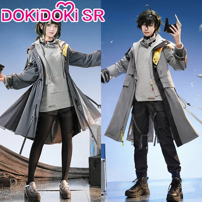 Endministrator A B Cosplay Costume Game Arknights DokiDoki-SR Men Endministrator Cosplay Mask Halloween