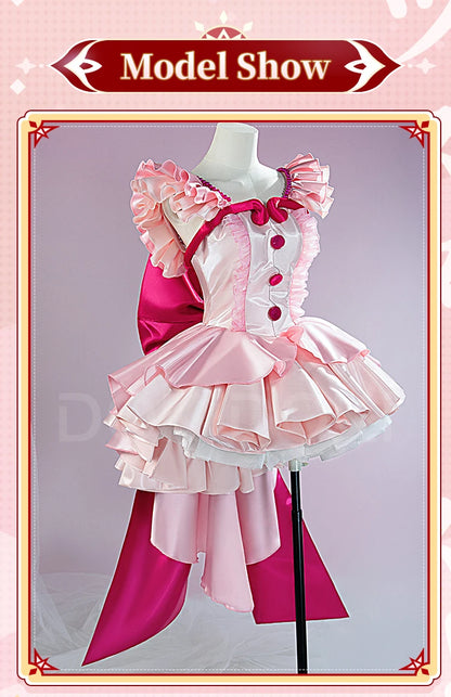 Nanami Ruchia Cosplay Costume Anime Mermaid Melody Pichi Pichi Pitch DokiDoki-R Women Cute Pink Costume Halloween
