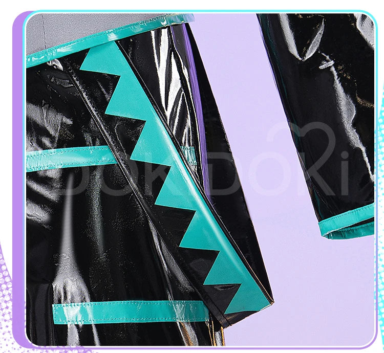 IN STOCK MIKUOO Cosplay Costume DokiDoki-R Mikuoo Cospaly Men Black Suit Costume Mikuu Christmas Cosplay