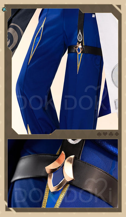 IN STOCK Dr. Ratio Cosplay Costume Game Honkai: Star Rail【S-3XL】DokiDoki-SR HSR Halloween Men Costume Veritas Ratio Plus Size
