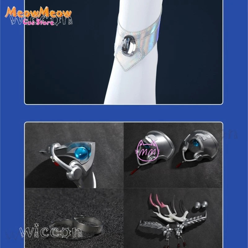 AOve Watch Kiriko Cosplay Costume Set Polyester Women