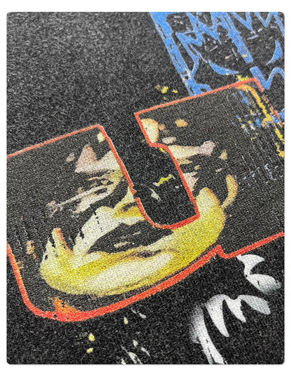 ZODF Retro 2025 Autumn Men 345gsm Washed Full Sleeve T-Shirts Unisex Heavy Weight Punk Style Printing Cotton T Shirt HY0012