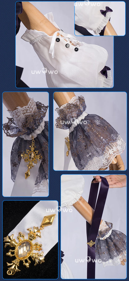 IN STOCK UWOWO Cheshire Cosplay Game Azurr Lanee Cheshire Default Cosplay Costume New outfit Halloween Costume