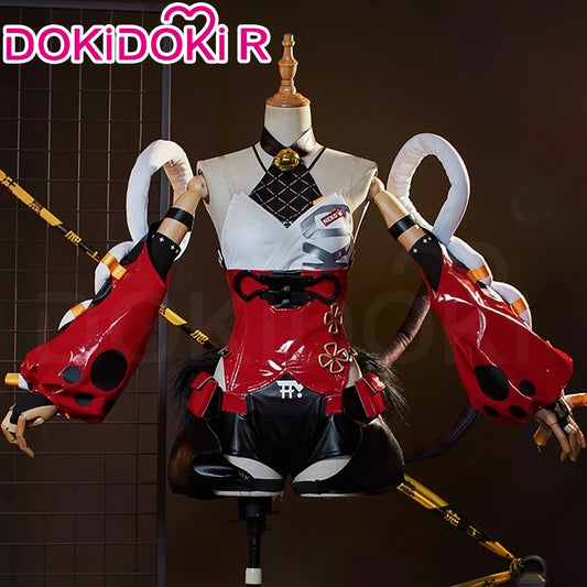 IN STOCK Nekomiya Mana Cosplay Costume Game Zenless Zone Zero【XS-2XL】DokiDoki-R Cat Cunning Hares Nekomiya Mana Plus Size