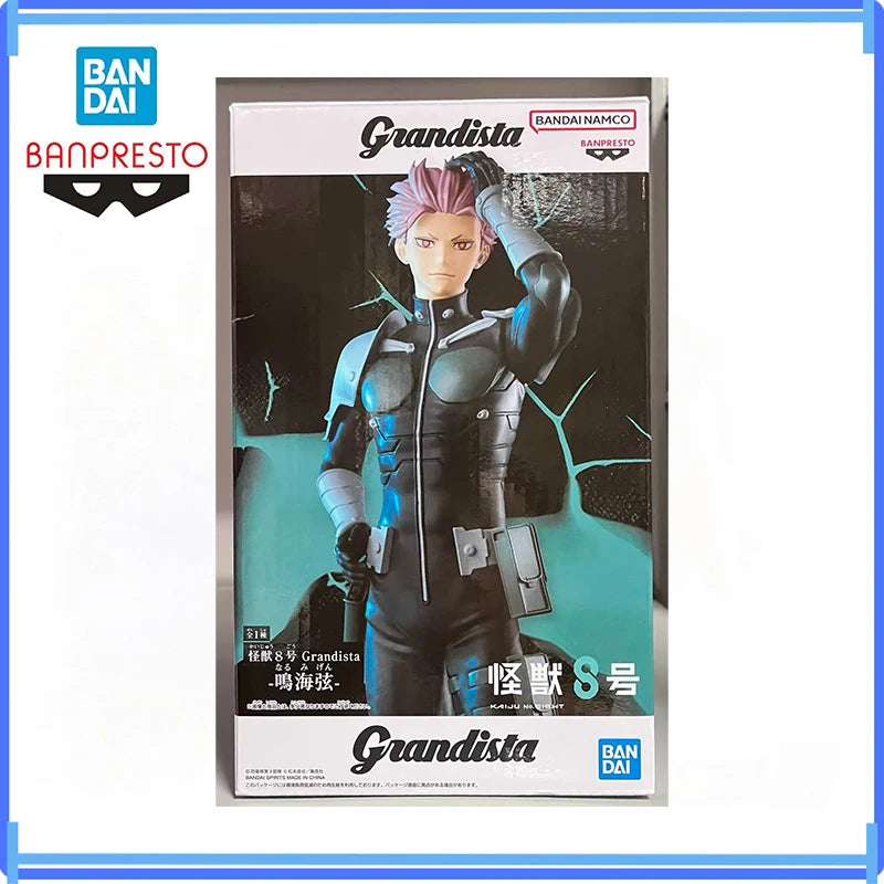 In Stock Original BANPRESTO Grandista Kaiju No 8 Narumi Figure Anime Model Genuine Boxed Toy