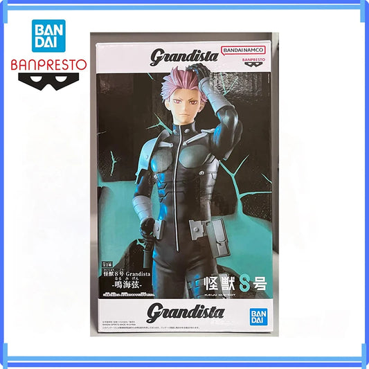 In Stock Original BANPRESTO Grandista Kaiju No 8 Narumi Figure Anime Model Genuine Boxed Toy